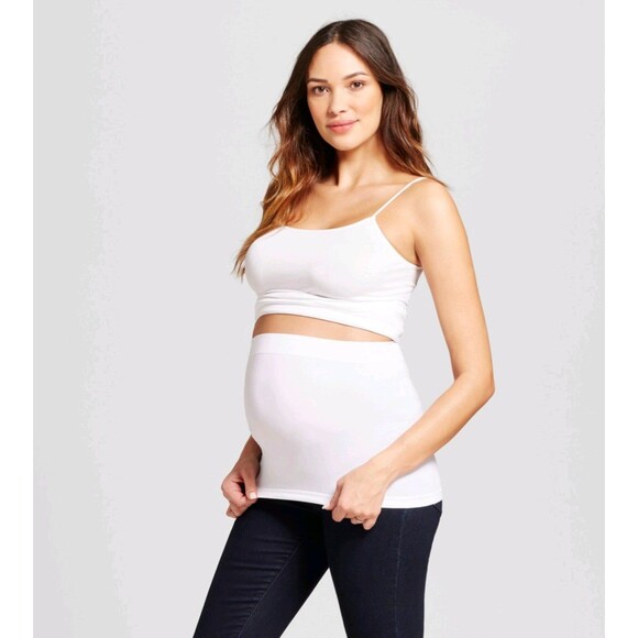 Isabel Maternity Bellaband Maternity Support Belt White S/M - Picture 3 of 6